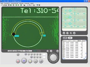 Fig. 7 Curvilinear cutting path