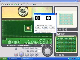 Fig. 9 Setting fiducial marks
