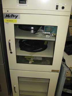McDry Ultra Low humidity Storage Cabinets Tape and Reel Devices